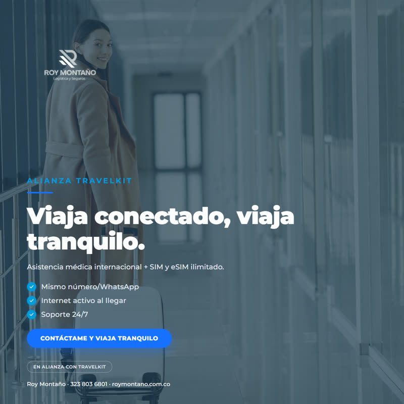 Travel Kit — Viajes y comunicación internacional
